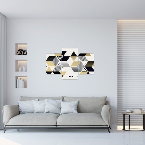 Slika - Geometrijski oblici N⁰1 (90x60 cm)