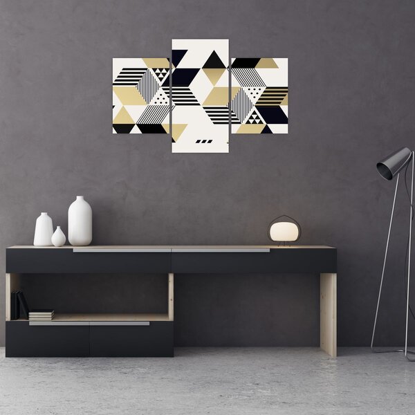 Slika - Geometrijski oblici N⁰1 (90x60 cm)