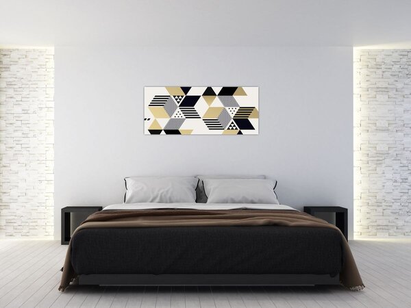 Slika - Geometrijski oblici N⁰1 (120x50 cm)