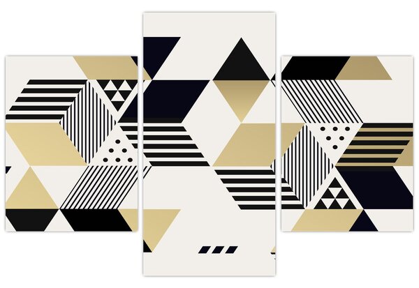 Slika - Geometrijski oblici N⁰1 (90x60 cm)