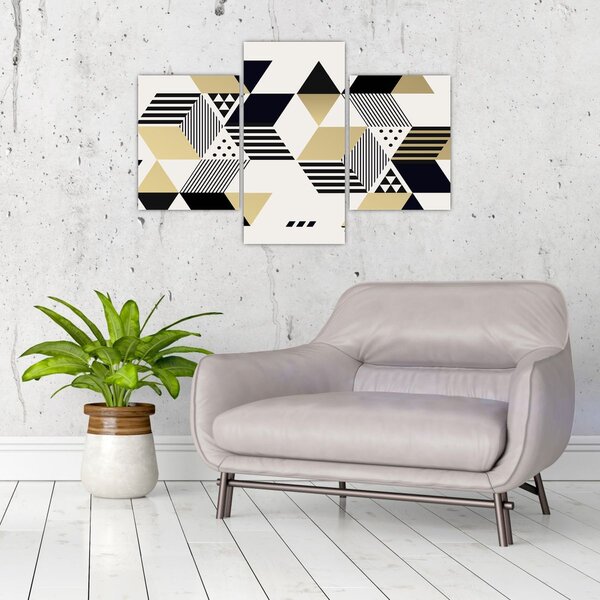 Slika - Geometrijski oblici N⁰1 (90x60 cm)