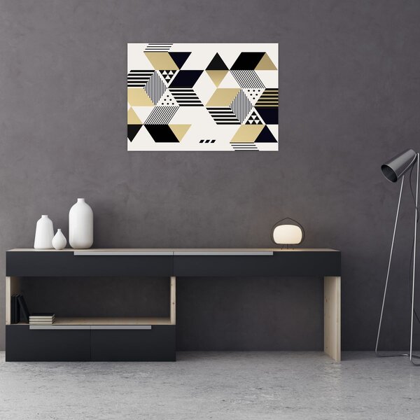 Slika - Geometrijski oblici N⁰1 (70x50 cm)