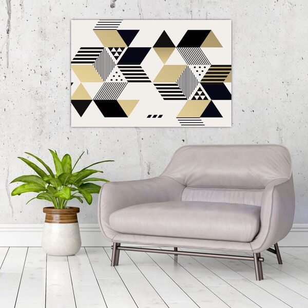 Slika - Geometrijski oblici N⁰1 (90x60 cm)