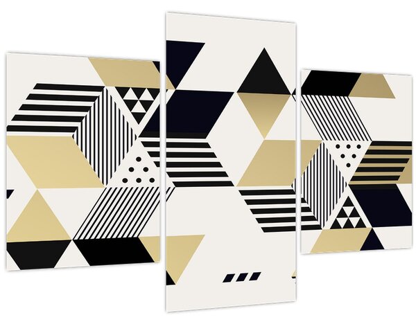 Slika - Geometrijski oblici N⁰1 (90x60 cm)