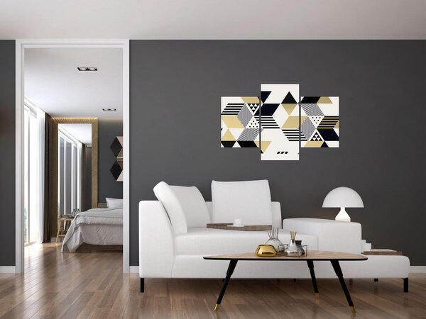 Slika - Geometrijski oblici N⁰1 (90x60 cm)
