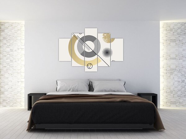 Slika - Geometrijski oblici N⁰2 (150x105 cm)