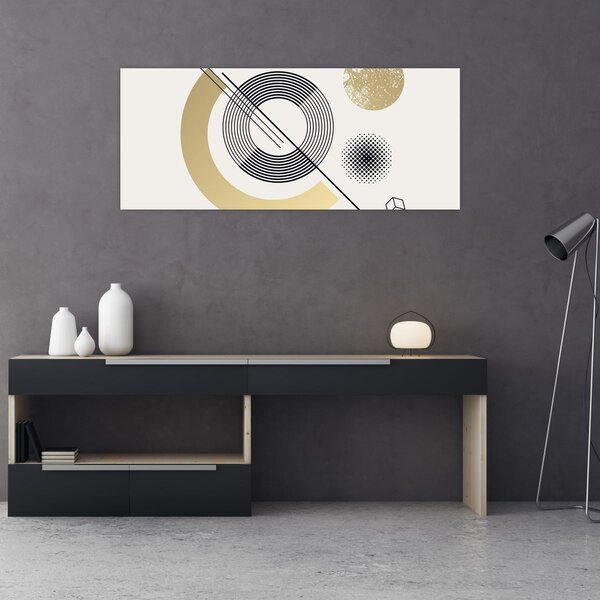 Slika - Geometrijski oblici N⁰2 (120x50 cm)