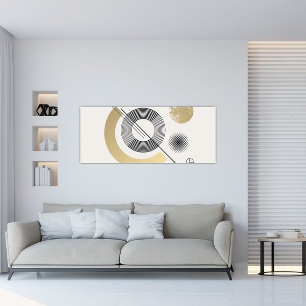 Slika - Geometrijski oblici N⁰2 (120x50 cm)