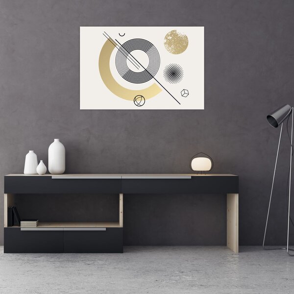 Slika - Geometrijski oblici N⁰2 (90x60 cm)