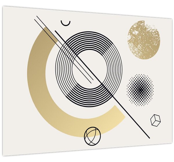 Slika - Geometrijski oblici N⁰2 (70x50 cm)