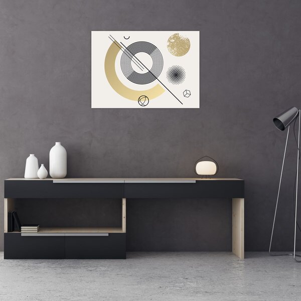 Slika - Geometrijski oblici N⁰2 (70x50 cm)