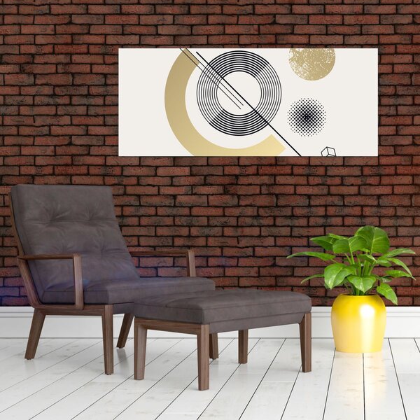 Slika - Geometrijski oblici N⁰2 (120x50 cm)