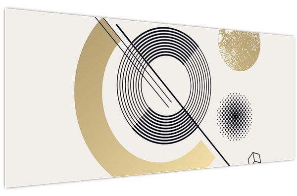 Slika - Geometrijski oblici N⁰2 (120x50 cm)