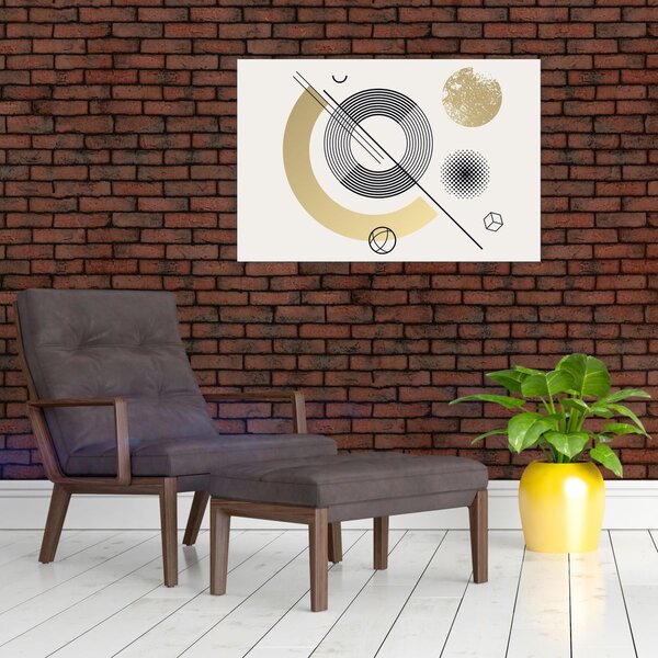 Slika - Geometrijski oblici N⁰2 (90x60 cm)