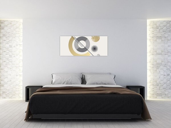 Slika - Geometrijski oblici N⁰2 (120x50 cm)