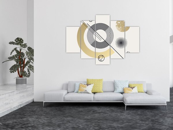 Slika - Geometrijski oblici N⁰2 (150x105 cm)