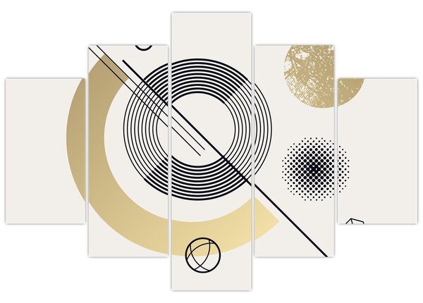 Slika - Geometrijski oblici N⁰2 (150x105 cm)