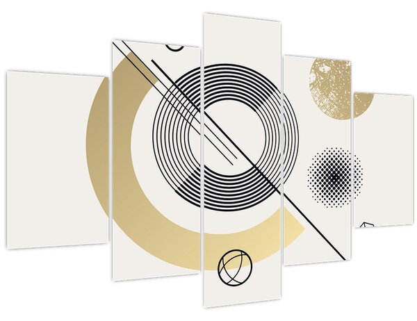 Slika - Geometrijski oblici N⁰2 (150x105 cm)