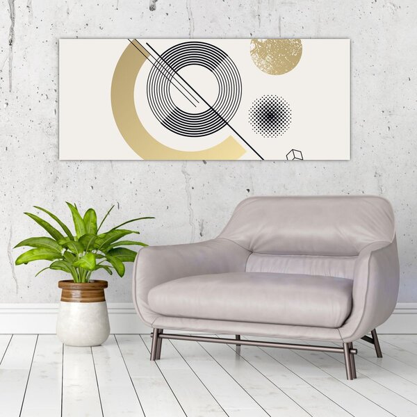 Slika - Geometrijski oblici N⁰2 (120x50 cm)