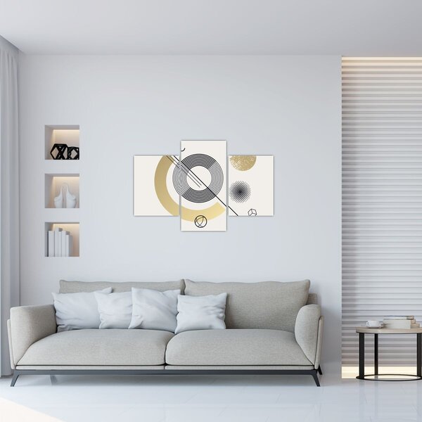 Slika - Geometrijski oblici N⁰2 (90x60 cm)