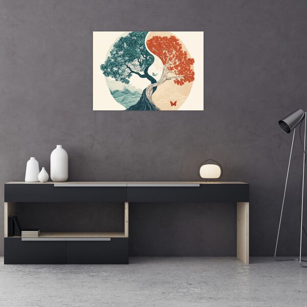 Slika – Drvo puno energije (70x50 cm)
