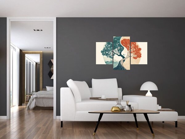 Slika – Drvo puno energije (90x60 cm)
