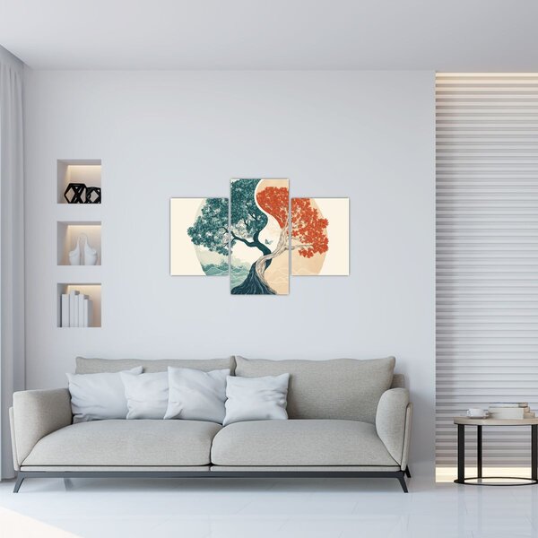 Slika – Drvo puno energije (90x60 cm)