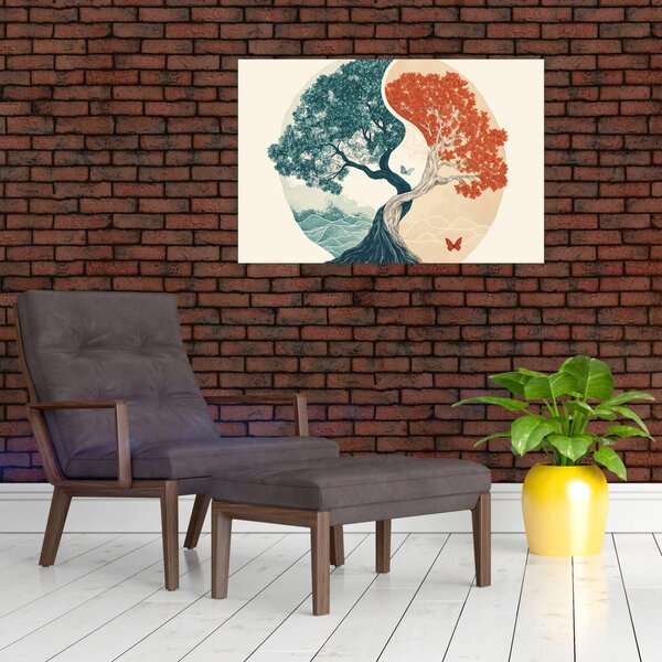 Slika – Drvo puno energije (90x60 cm)