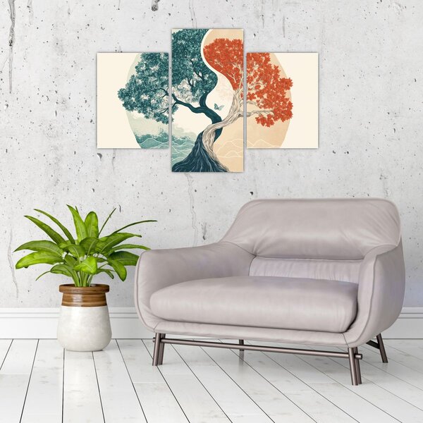 Slika – Drvo puno energije (90x60 cm)