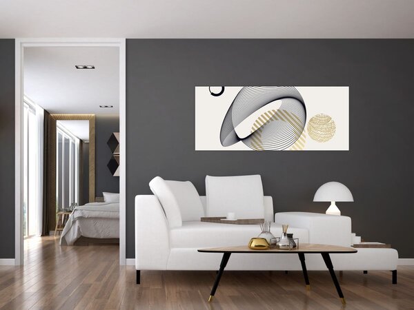 Slika - Geometrijski oblici N⁰3 (120x50 cm)