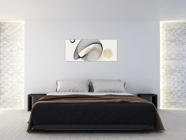 Slika - Geometrijski oblici N⁰3 (120x50 cm)