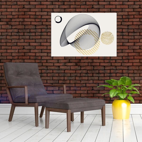 Slika - Geometrijski oblici N⁰3 (90x60 cm)