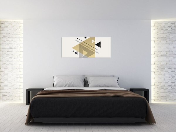 Slika - Geometrijski oblici N⁰4 (120x50 cm)