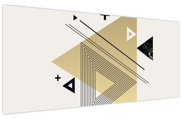 Slika - Geometrijski oblici N⁰4 (120x50 cm)