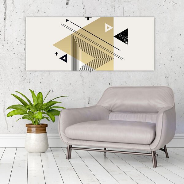 Slika - Geometrijski oblici N⁰4 (120x50 cm)