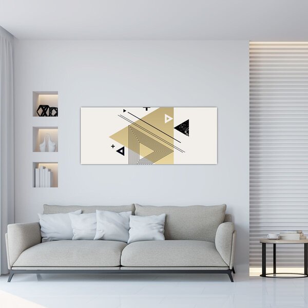 Slika - Geometrijski oblici N⁰4 (120x50 cm)