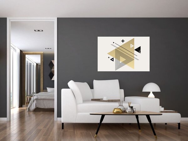 Slika - Geometrijski oblici N⁰4 (90x60 cm)