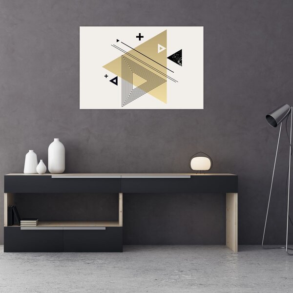 Slika - Geometrijski oblici N⁰4 (90x60 cm)