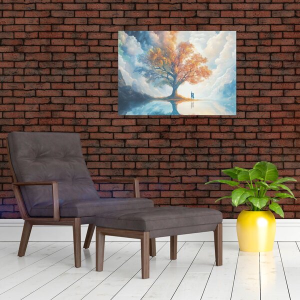 Slika – Drvo života i ljubavi (70x50 cm)