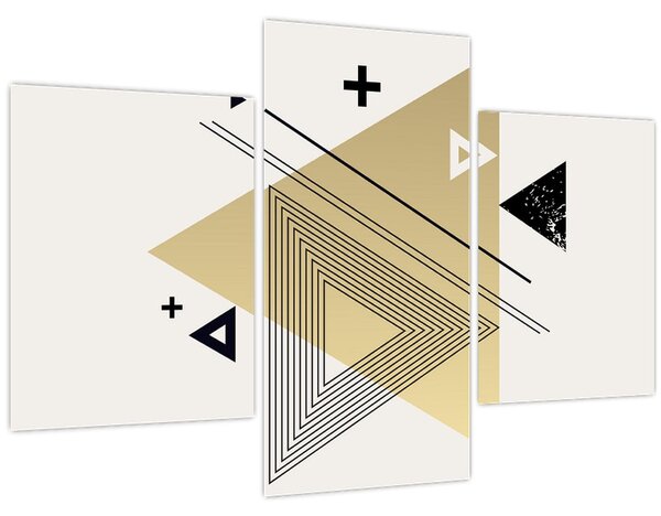 Slika - Geometrijski oblici N⁰4 (90x60 cm)
