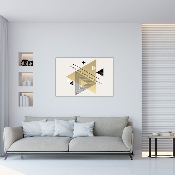 Slika - Geometrijski oblici N⁰4 (90x60 cm)