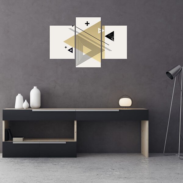 Slika - Geometrijski oblici N⁰4 (90x60 cm)