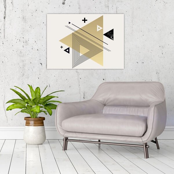 Slika - Geometrijski oblici N⁰4 (70x50 cm)