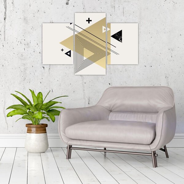 Slika - Geometrijski oblici N⁰4 (90x60 cm)
