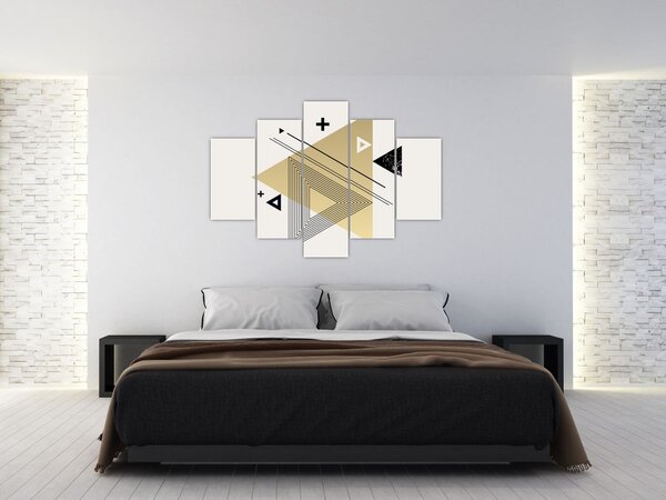 Slika - Geometrijski oblici N⁰4 (150x105 cm)