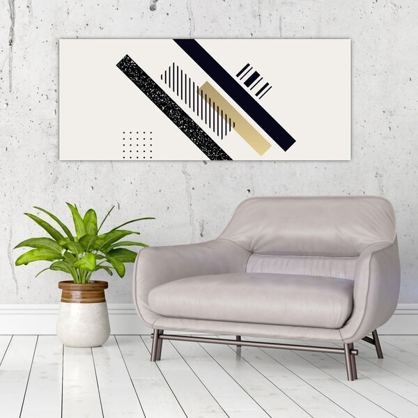 Slika - Geometrijski oblici N⁰5 (120x50 cm)