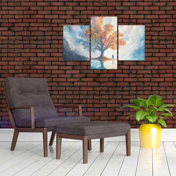 Slika – Drvo života i ljubavi (90x60 cm)