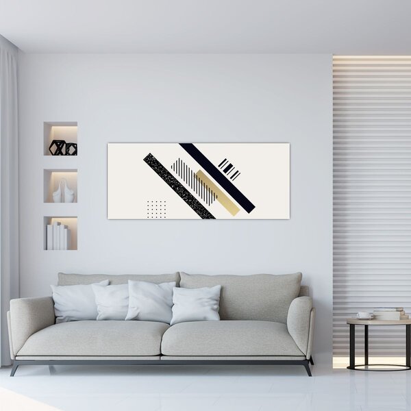 Slika - Geometrijski oblici N⁰5 (120x50 cm)