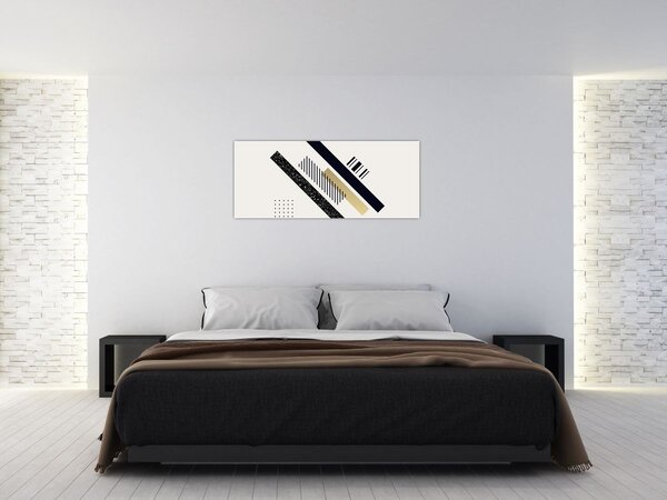 Slika - Geometrijski oblici N⁰5 (120x50 cm)
