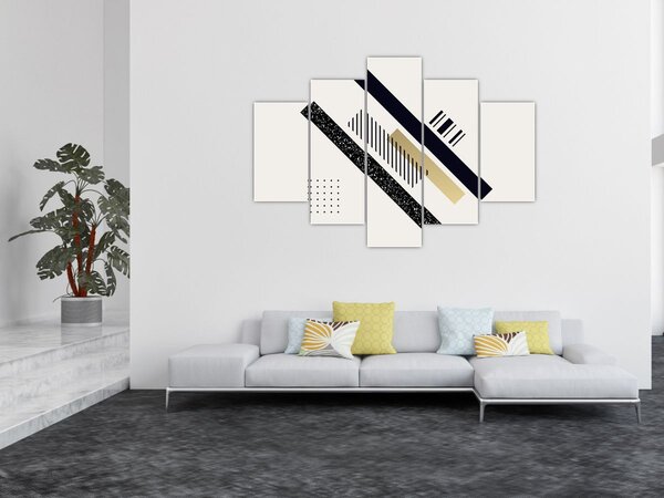 Slika - Geometrijski oblici N⁰5 (150x105 cm)